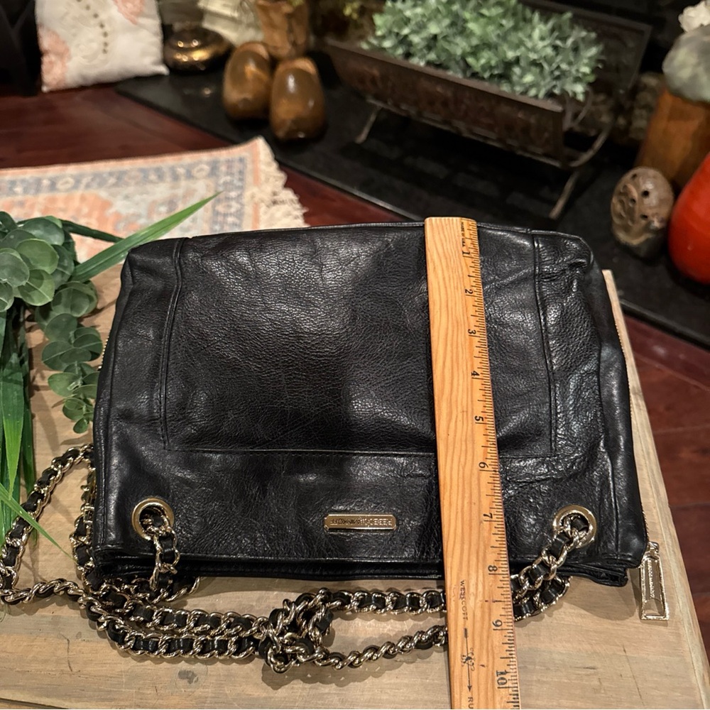 Rebecca Minkoff Black Leather Shoulder Bag - Picture 8 of 10